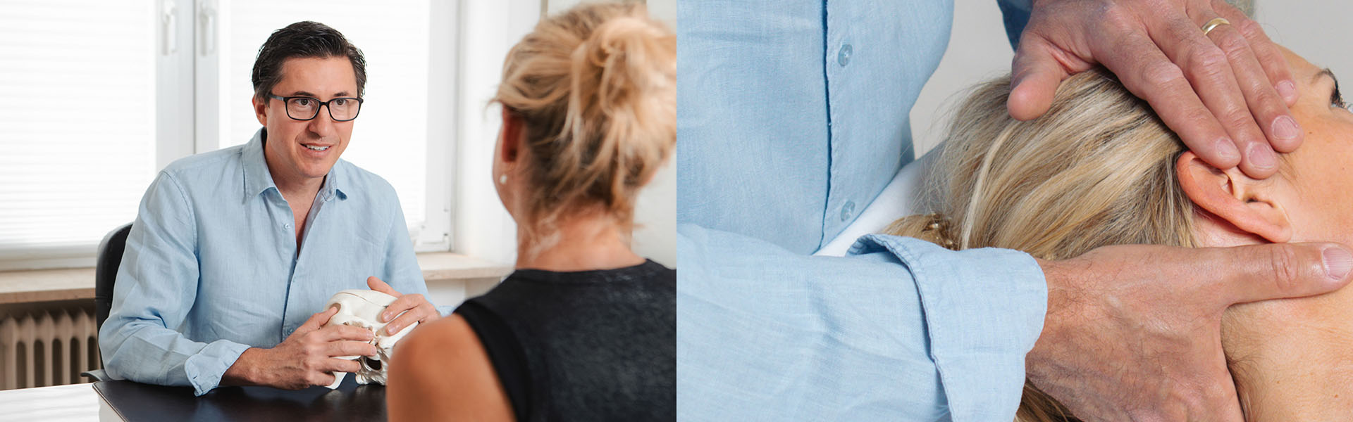 Osteopathie bei Kiefergelenksbeschwerden (CMD) – Praxis Leibfahrt München Schwabing